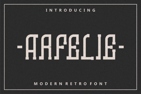 Arfelie: A Serif Font That Elevates Marketing Typography
