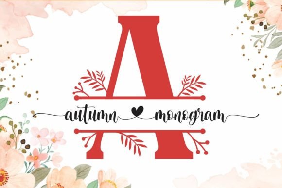 Autumn Monogram