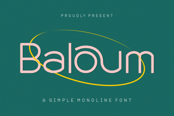 Baloum: A Modern Sans Serif Font for Trusted Branding
