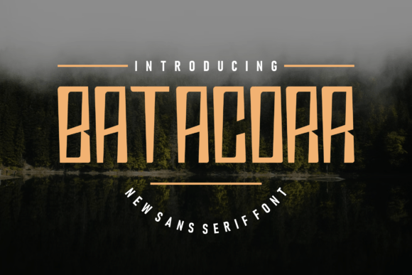 Batacorr: A Sans Serif Font That Makes Your Campaigns Instantly Clear