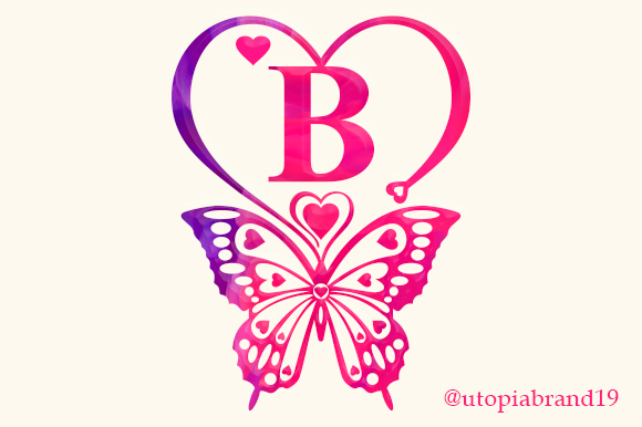 Butterfly Lover Monogram