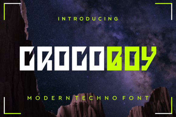 Crocoboy: A Modern Serif Font for Polished Digital Branding