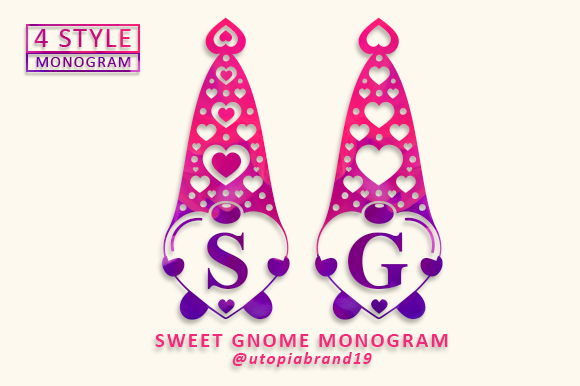 Font Choice That Speaks Volumes: Sweet Gnome Monogram