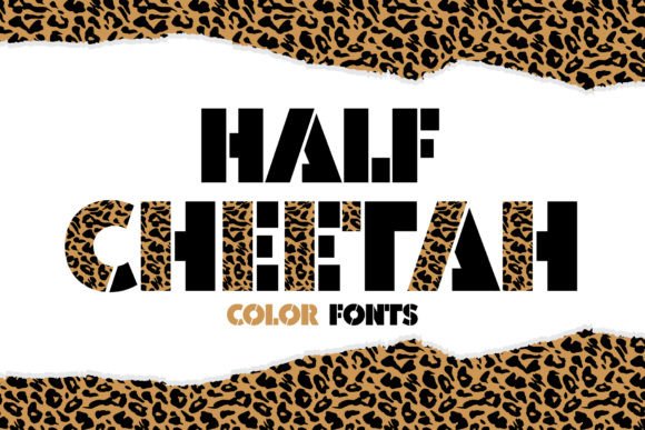 Half Cheetah: A Bold, Playful Display Font That Demands Attention