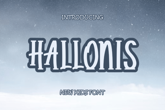 Hallonis: A Playful Serif Font That Feels Like a Smile