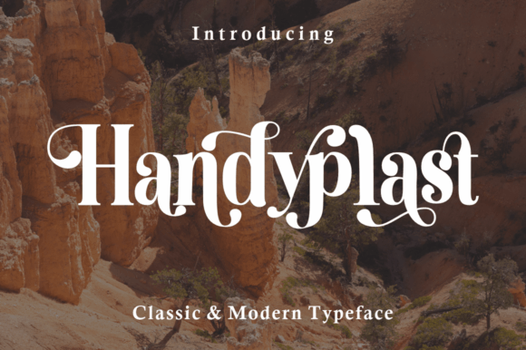 Handyplast: A Serif Font That Builds Brand Trust