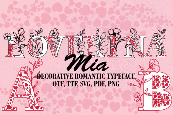 Loverina: A Font for Love and Design