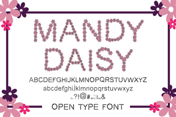Mandy Daisy: A Versatile Decorative Font for Modern Web Design