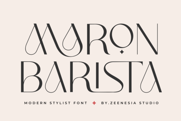 Maron Barista: A Sans Serif Font That Makes Your Campaigns Feel Human