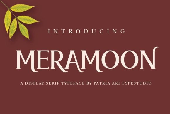 Meramoon: A Handwritten Serif Font That Feels Human in Every Campaign