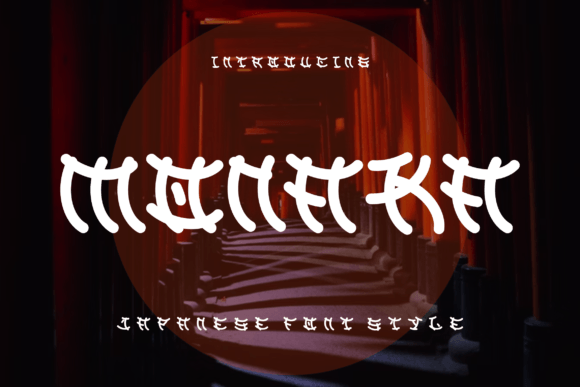 Monaka: A Decorative Font That Earns Its Space
