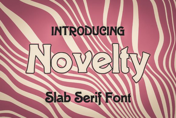 Novelty Slab Serif Font for Handmade Labels & Printables
