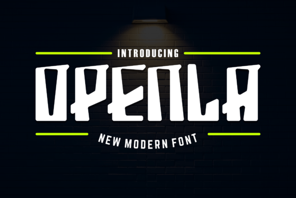 Openla: A Slab Serif Font That Makes Your Campaign Stand Out
