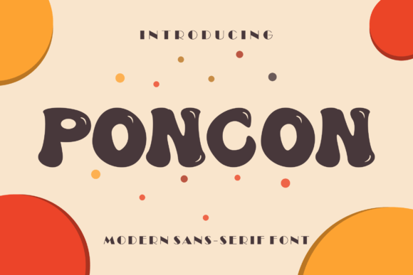 Poncon: A Modern Serif Font for Scroll-Stopping Brand Content