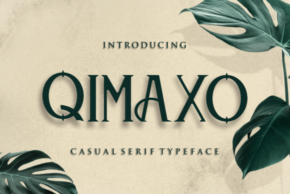 Qimaxo: A Modern Serif Font for Scroll-Stopping Brand Content
