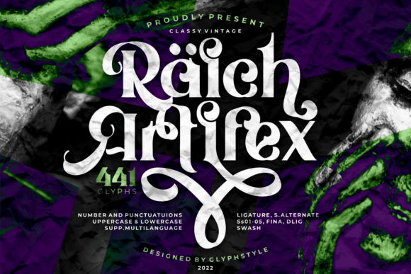 Raich Artifex: A Serif Font That Elevates Digital Branding