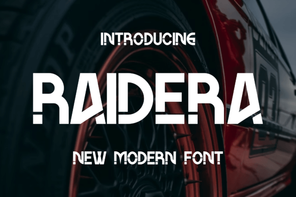 Raidera: A Sans Serif Font That Elevates Your Brand Instantly
