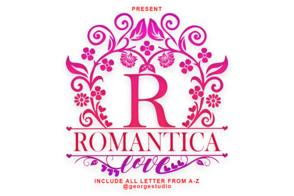 Romantica Monogram: A Font That Adds Character to Digital Design