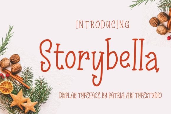 Storybella: A Refined Serif Font for Digital Branding