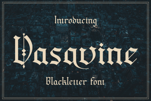 Vasavine: The Font That Elevates Your Brand