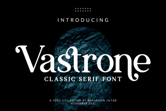 Vastrone: The Font That Elevates Your Campaigns